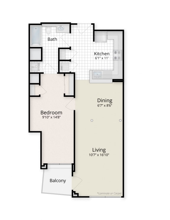 1 & 2Bedroom Apartments in Washington, DC West End Residences